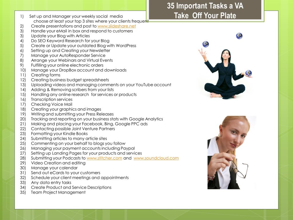 VA Tasks 2020